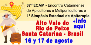Encuentro Catarinense de Apicultores - Brasil - 16 y 17 Agosto